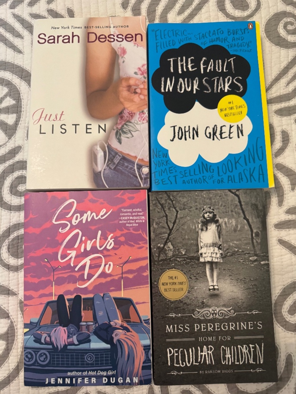 Lot of 4 Young Adult Fiction Books